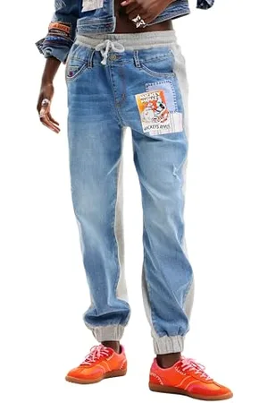 Desigual Damen Denim_Jogger Pants, , XS EU