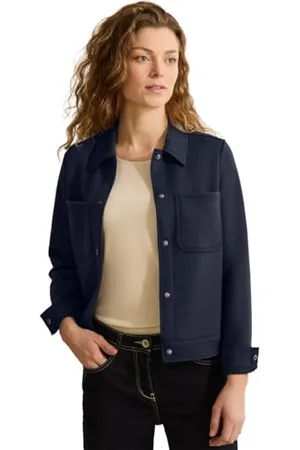 CECIL Damen B253940 Kurze Sweatjacke, , M EU