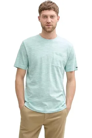 TOM TAILOR Denim Piqué Poloshirt aus Baumwolle, Peach pink, L