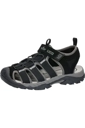 LICO Janto VS Sandalen, Schwarz/Grau, 39 EU