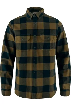 Fjällräven FJALLRAVEN Herren Övik Heavy Flannel M T-Shirt, , Medium