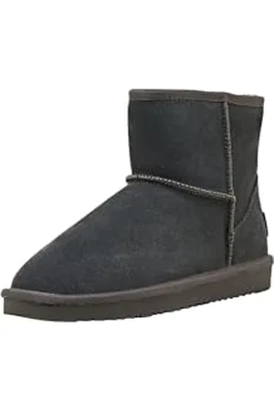 ESPRIT Kuschelige Damen Stiefelette, 020/DARK Grey, 41 EU