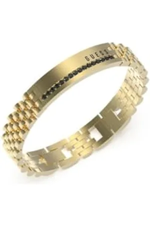 Guess Herren-Armband, Stahl, vergoldet, JUMB03203JWYG, , Kein Edelstein