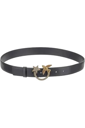 Pinko Damen Love Berry H3 Belt Kalbs-Set Gürtel, , M