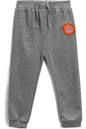 Koton Baby Boy Printed Jogger Sweatpants Drawstring