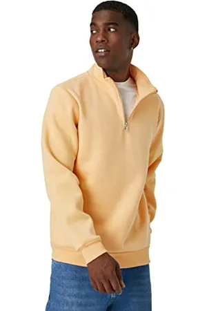 Koton Men Zipper Detailed Sweatshirt High Neck