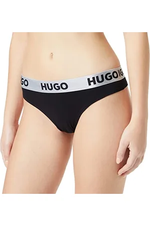 HUGO BOSS Damen Thong Sporty Logo String, , L EU