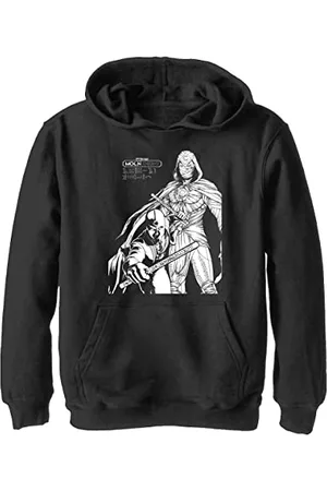 Marvel Unisex Kinder Mk Line Art Duo Hoodie, , S