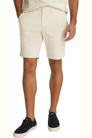 Tommy Hilfiger Herren Shorts Brooklyn 1985 Kurz, Elfenbein (Newsprint), 29W