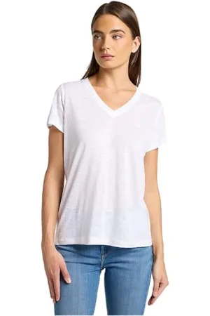 Lee V Neck Tee Tshirt für Damen