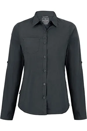 Craghoppers Damen Expert Womens Kiwi Long Sleeved Shirt Hemd mit Button-Down-Kragen, , 10