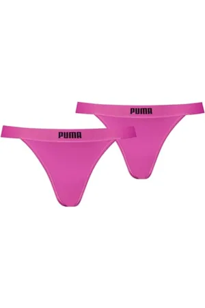 PUMA Damen String Unterwäsche, , XL (2er Pack)