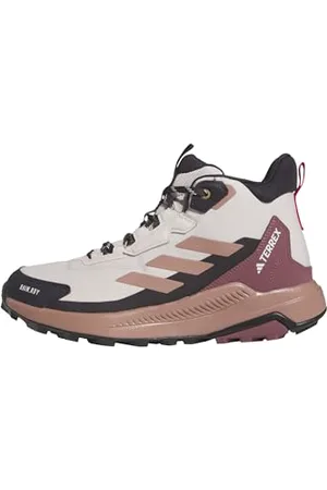 adidas Damen Terrex Anylander Mid RAIN.RDY Hiking Shoes Wanderschuhe, Putty Mauve/Warm Clay/Pure Ruby