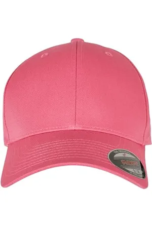 Flexfit Unisex Wooly Combed Baseballkappe, pink, L/XL