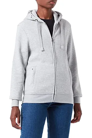 HRM Damen 807 Premium Hooded Jacket I Fair Trade Frauen Kapuzenjacke, 320 g/m² I Aus 70% Baumwolle & 30% recyceltem Polyester, , L