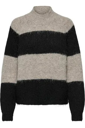 JACQUELINE DE YONG Damen Jdyzoey Life L/S Hn Ra Pullover KNT Noos Strickjacke, , L