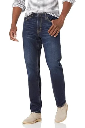 Amazon Herren Stretchjeans, Gerade Geschnitten, , 32W / 28L