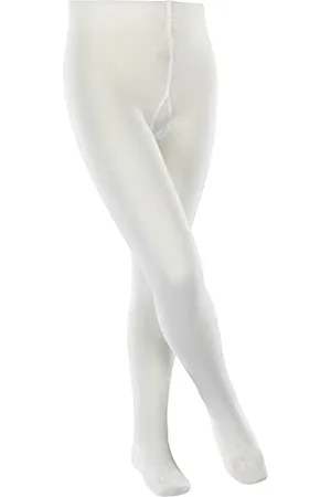 ESPRIT Unisex Kinder Strumpfhose Foot Logo K Ti Baumwolle dick einfarbig 1 Stück, , 98-104