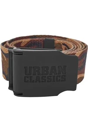 Urban classics Unisex TB2171-Woven Belt Rubbered Touch UC Gürtel, , 120 cm