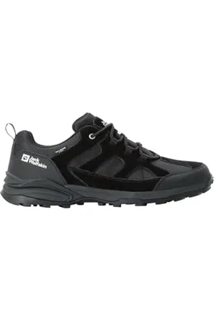 Jack Wolfskin Herren Trail Hiker Texapore Low M Wanderschuh, Black, 42 EU