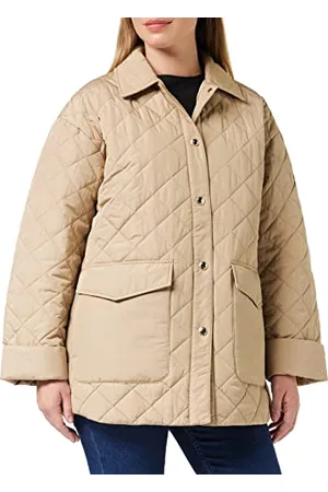 Tommy Hilfiger Damen Quilted Sorona Short Shacket WW0WW35552 Gepolsterte Mäntel, , S-M