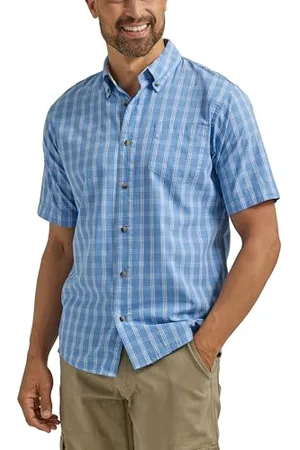 Wrangler Herren Short Sleeve Classic Plaid Shirt Hemd, , XL
