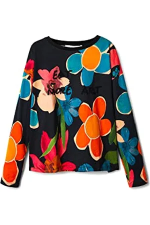 Desigual Mädchen Ts_chloe 2000 Black Shirt, , 10 Jahre EU