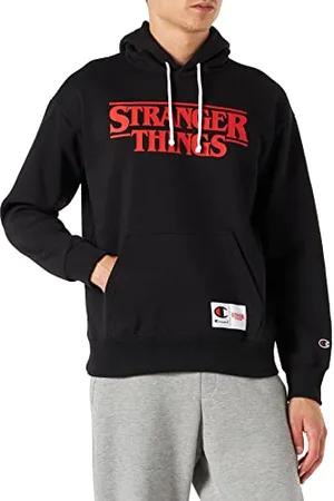 Champion Unisex X Stranger Things Felpa Con Cappuccio Kapuzenpullover, , L