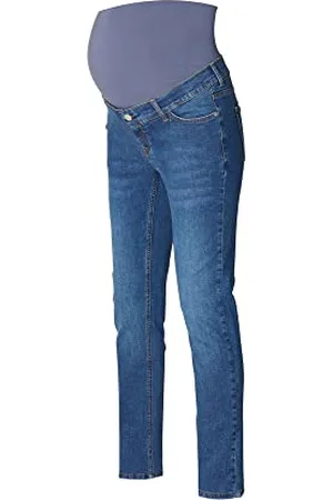 ESPRIT Damen Pants Denim Over The Belly Skinny Jeans, Medium Wash-960, 36/32