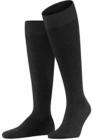 Falke Herren Kniestrümpfe Energizing Wool M Kh Wolle Baumwolle mit Kompression 1 Paar, , 43-44
