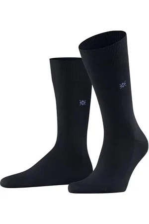 Burlington Herren Socken Leeds M So Baumwolle Wolle einfarbig 1 Paar, , 40-46