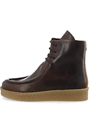 Cashott Damen CASDAGMER Lace Boot Chelsea-Stiefel, Coffee, 39 EU