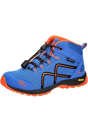 BRUTTING Jungen Guide High Cross-Laufschuh, blau/orange, 36 EU