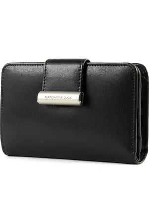 Mandarina Duck Damen Hera 3.0 P10RAP15 Geldbörsen, Schwarz, 13x11x3,5 (L x H W) EU