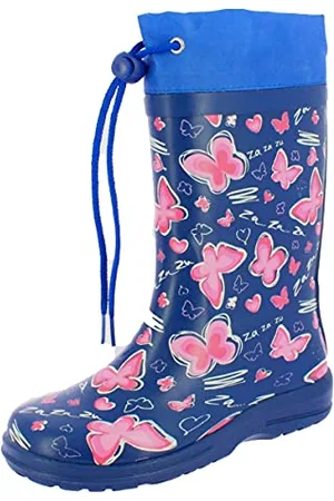 Beck Mädchen Blue Summer Gummistiefel, , 27 EU