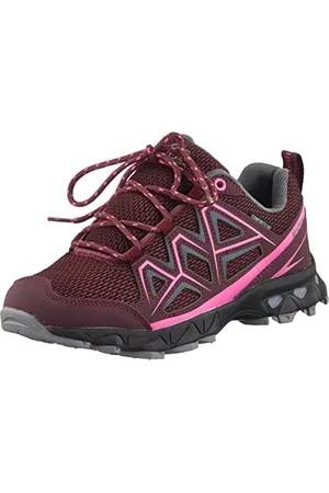 BRUTTING Unisex Power Trekking-& Wanderhalbschuhe, Bordeaux/grau/pink, 37 EU