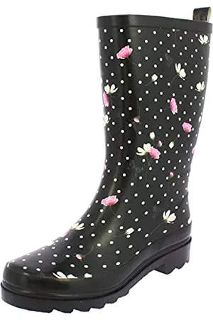 Beck Damen Blumenregen Gummistiefel, , 38 EU