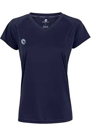 STARK SOUL Damen Sport Shirt Fitness T-Shirt vital, Kurzarm Funktionsshirt, Atmungsaktiv Schnelltrocknendes Trainingsshirt - - L