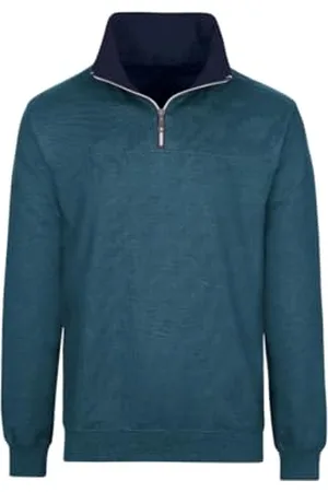 Trigema Herren Sweatshirt mit Reißverschluss