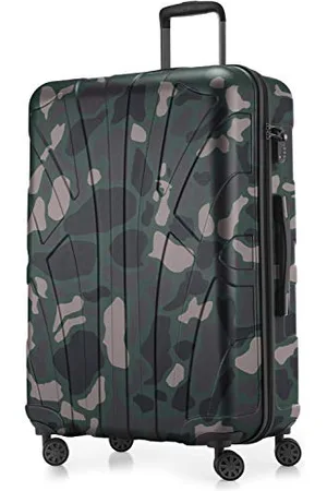 SUITLINE Großer Hartschalen-Koffer Koffer Trolley Rollkoffer XL Reisekoffer, TSA, 76 cm, ca. 96-110 Liter, 100% ABS Matt