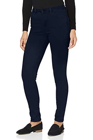 ESPRIT Damen Hose 990ee1b306, Navy, 32