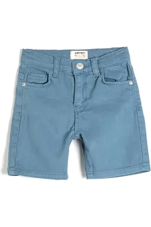 Koton Boys Jean Shorts Basic Pockets Cotton