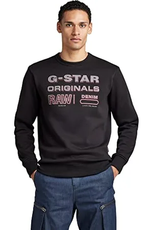 G-Star RAW Herren Originals Stamp Sweatshirt, , L