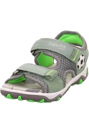 Superfit Mike 3.0 Sandale, Hellgrün/Hellgrau 7500, 26 EU