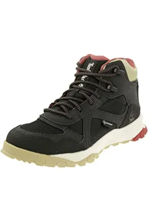 Timberland Damen Lincoln Peak Lite F/L WP Chukka/Mid, Black Leather, 41.5 EU