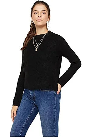 Pieces® Pcellen Ls O-Neck Knit Noos Bc
