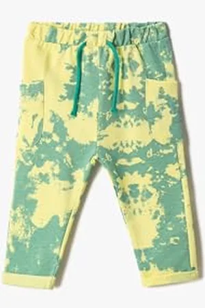Koton Baby - Jungen Tie-dye Printed Side Pocket Detail Drawstring Elastic Waistband Sweatpants, , 12-18 Monate EU