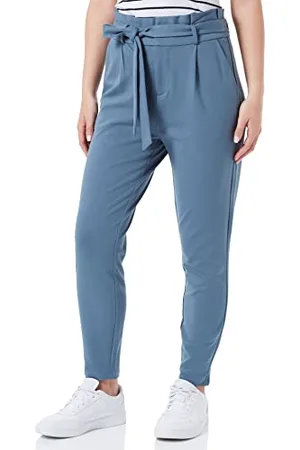 VERO MODA Damen Vmeva Hr Loose Paperbag Pant Ga Noos Hose, , M EU
