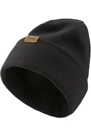 Sterntaler Beanie aus geripptem Mischgewebe für Jungen - Baby und Kinder Mütze tragbar mit und ohne Umschlag - , 55
