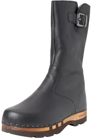Woody Herren Sandro Halblange Stiefel, Nero, 46 EU